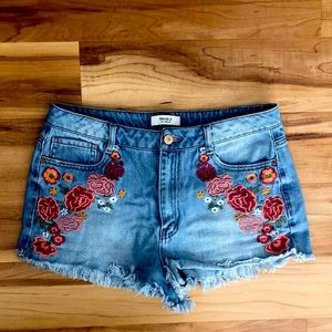 Forever 21 denim shorts